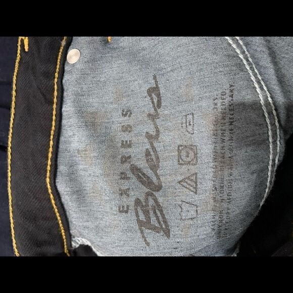 Vintage Express Bleus classic High Waisted Mom Jeans size 1/2R - Picture 4 of 4